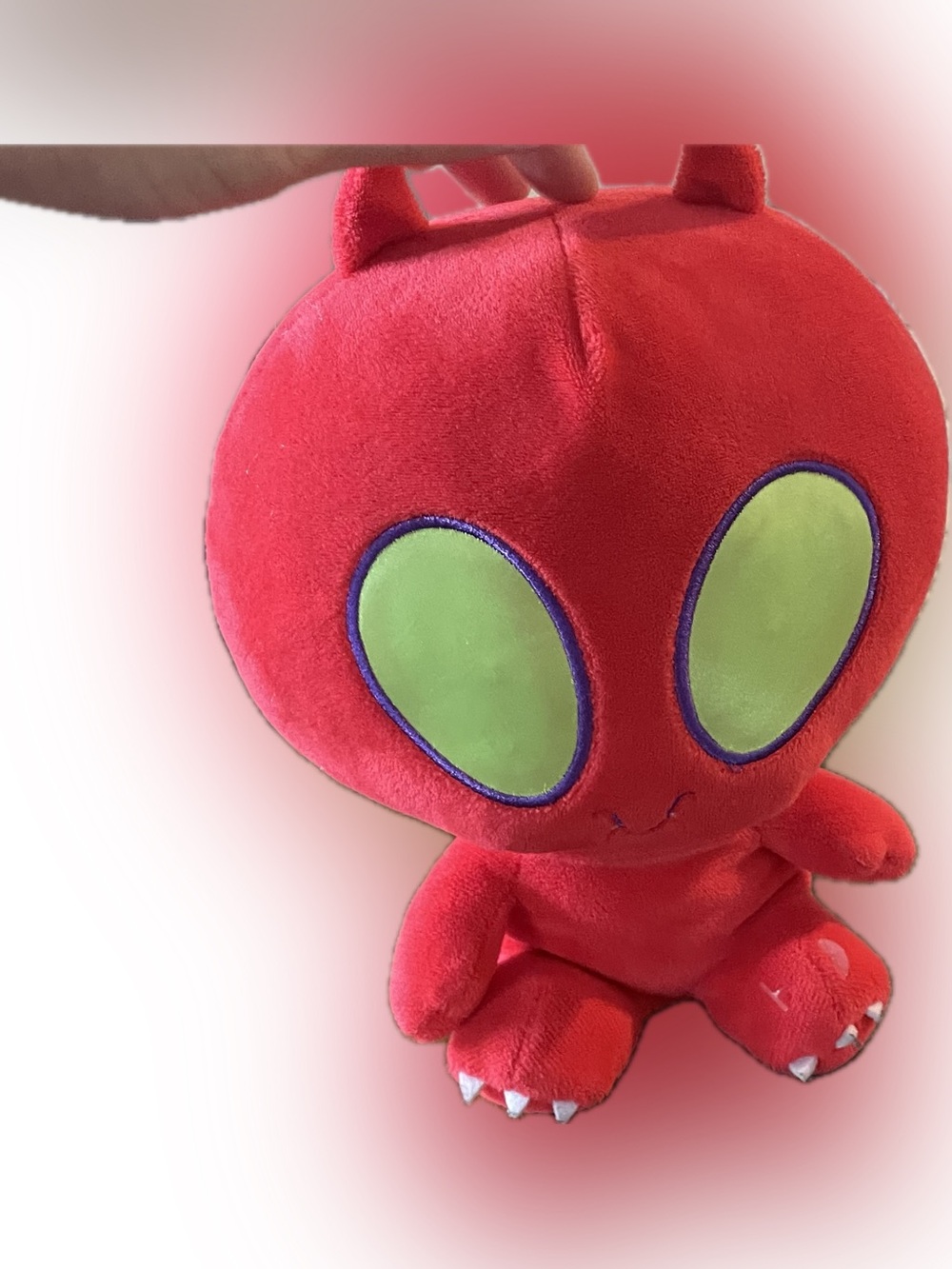 Aurora Red devil Light Up Cuties Plush